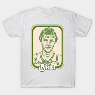 Larry Bird / Retro Basketball Fan Design T-Shirt